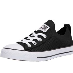Women’s Converse Chuck Taylor All Star Shoreline Knit Sneaker, Black, 7.5, NEW